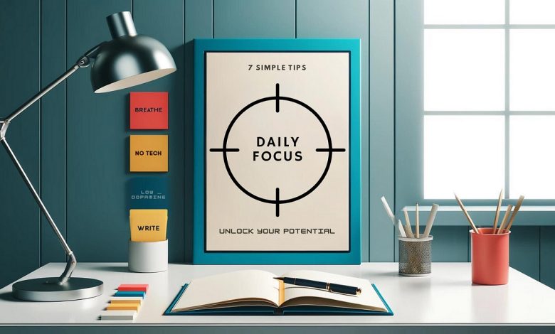 How to Improve Daily Focus: 3 Simple Tips