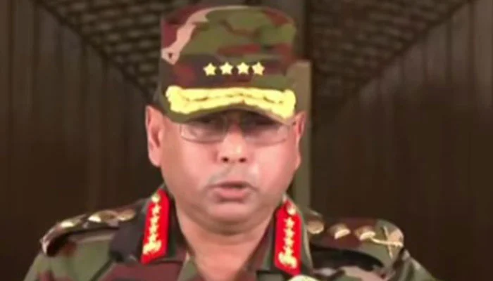 PM Hasina has resigned, interim govt to run Bangladesh: army chief PM Hasina has resigned, interim govt to run Bangladesh: army chief
