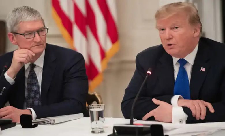 Donald Trump Voices Displeasure Over Apple’s Shift of iPhone Production to India Donald Trump Voices Displeasure Over Apple’s Shift of iPhone Production to India
